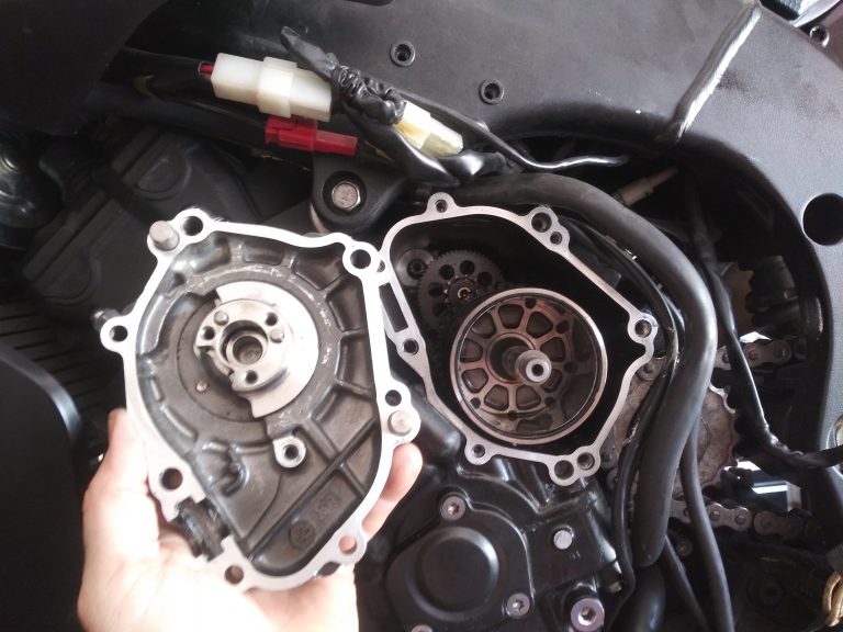 06 R1 Stator cover oil leak TwoWheelTek
